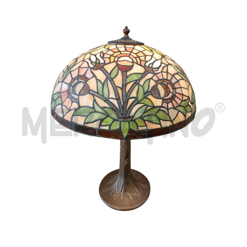 LAMPADA VETRO A PIOMBO STILE TIFFANY | Mercatino dell'Usato Roma-axa-casal palocco 1
