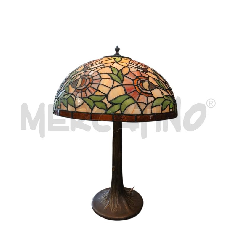 LAMPADA VETRO A PIOMBO STILE TIFFANY | Mercatino dell'Usato Roma-axa-casal palocco 2