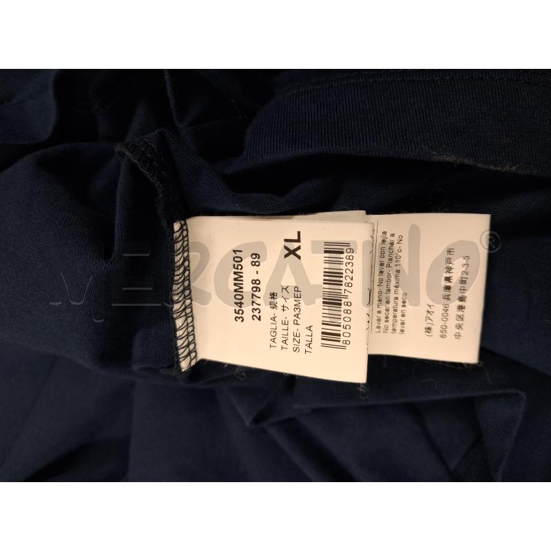 MAGLIA UOMO MSGM BLU | Mercatino dell'Usato Roma-axa-casal palocco 3