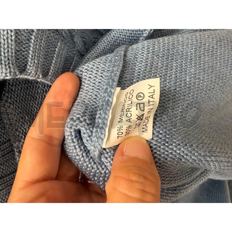 MAGLIONE DONNA ELISA AZZURRO | Mercatino dell'Usato Roma-axa-casal palocco 2