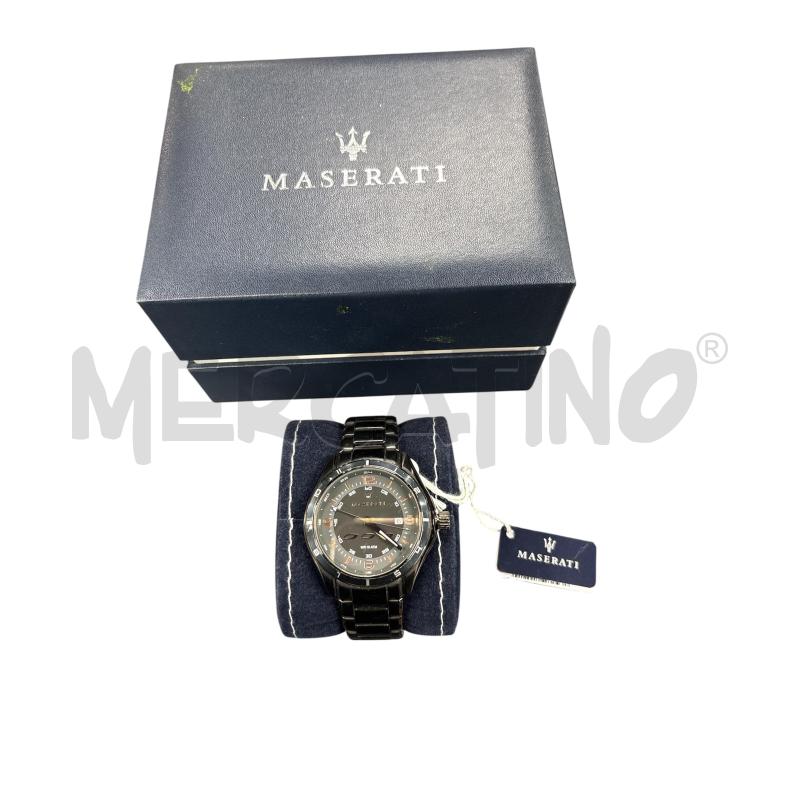 OROLOGIO DA POLSO MASERATI NERO | Mercatino dell'Usato Roma-axa-casal palocco 2