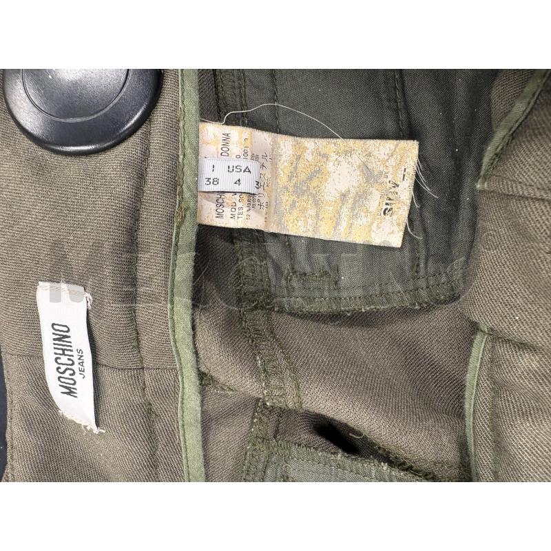 PANTALONE DONNA MOSCHINO VERDE CARGO | Mercatino dell'Usato Roma-axa-casal palocco 3