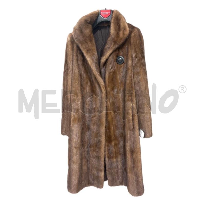 PELLICCIA VISONE BEIGE | Mercatino dell'Usato Roma-axa-casal palocco 1