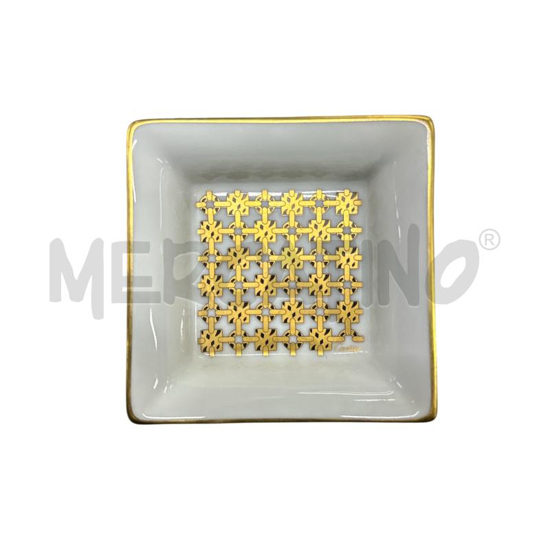 PIATTINO CARTIER LIMOGES QUADRATO | Mercatino dell'Usato Roma-axa-casal palocco 1