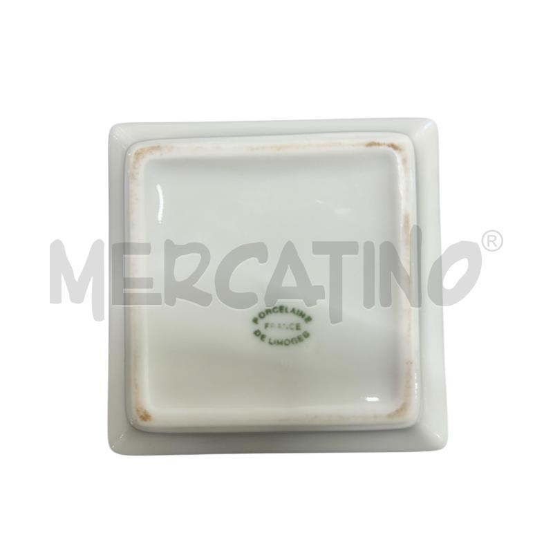 PIATTINO CARTIER LIMOGES QUADRATO | Mercatino dell'Usato Roma-axa-casal palocco 2