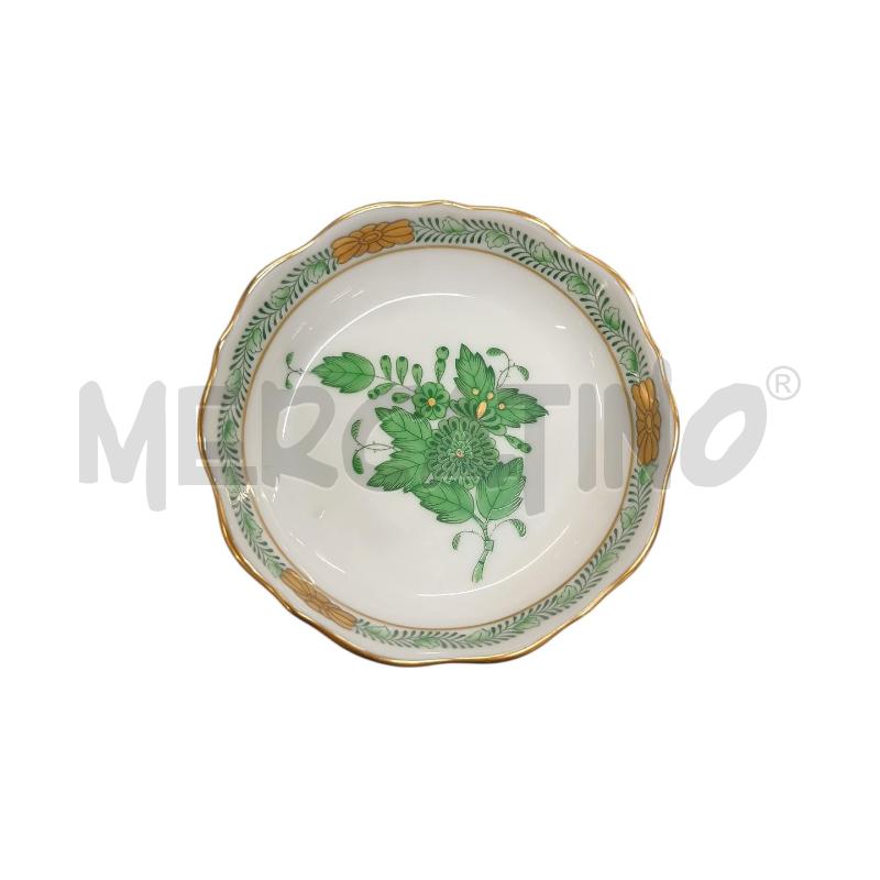 PIATTINO HEREND FIORE VERDE | Mercatino dell'Usato Roma-axa-casal palocco 1