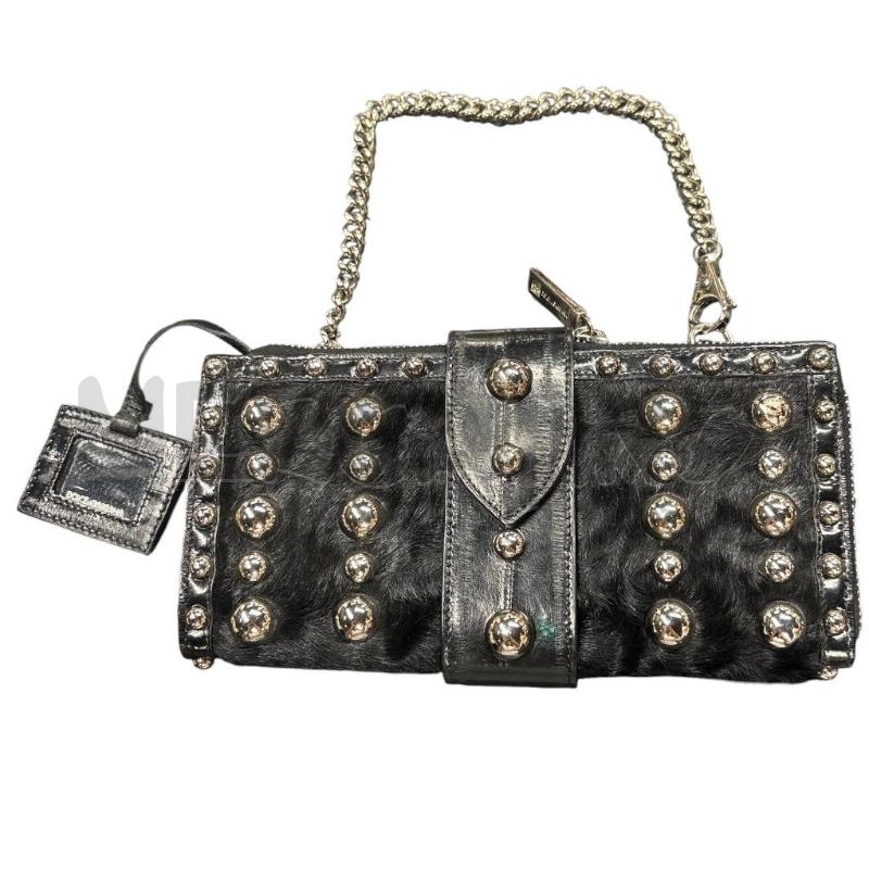 POCHETTE DOLCE EGABBANA NERA BORCHIE | Mercatino dell'Usato Roma-axa-casal palocco 1