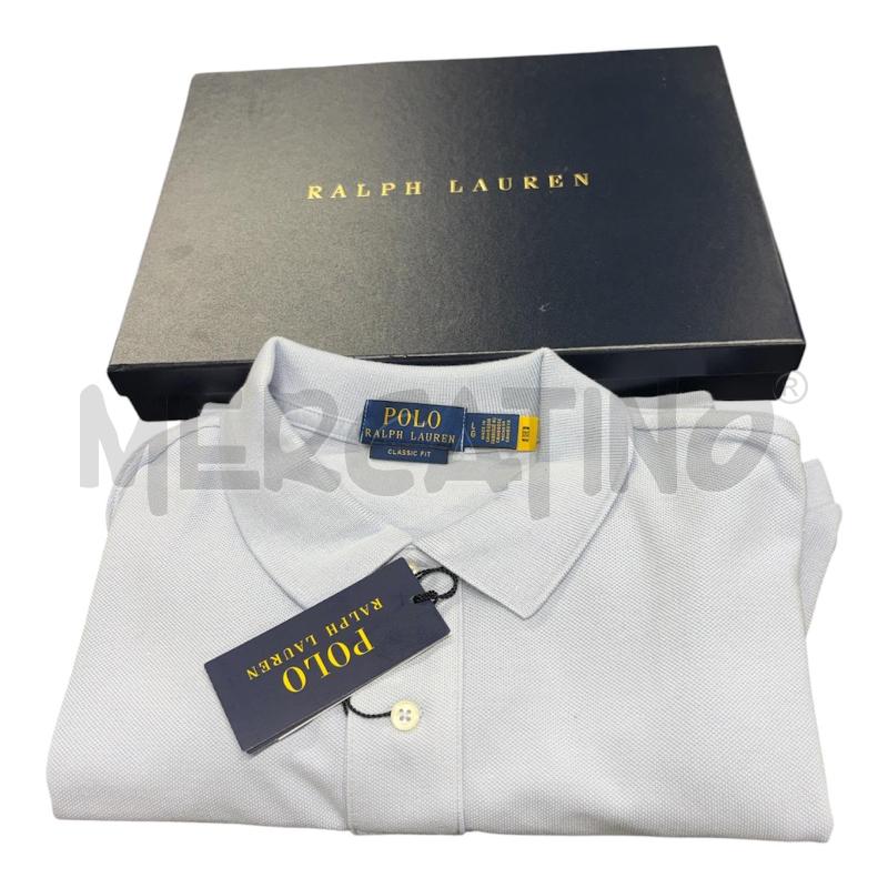POLO UOMO  RALPH LAUREN CELESTE | Mercatino dell'Usato Roma-axa-casal palocco 1
