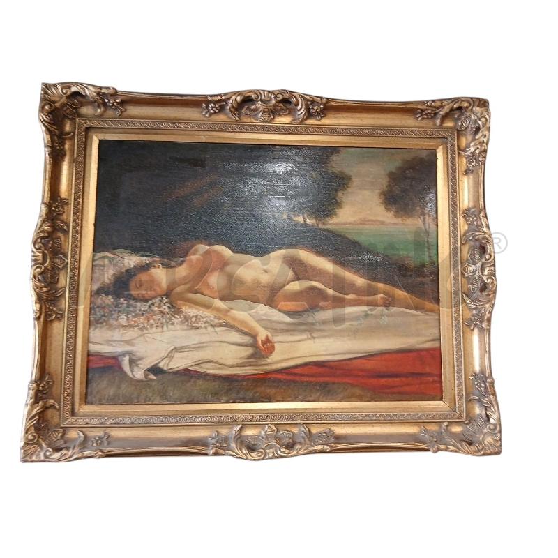 QUADRO DONNA NUDA CORNICE SFARZOSA | Mercatino dell'Usato Roma-axa-casal palocco 1