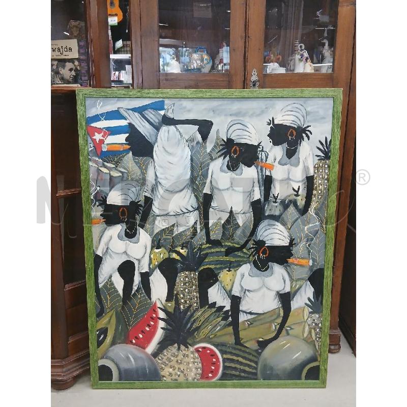 QUADRO GRAND ECORNICE VERDE  | Mercatino dell'Usato Roma-axa-casal palocco 1