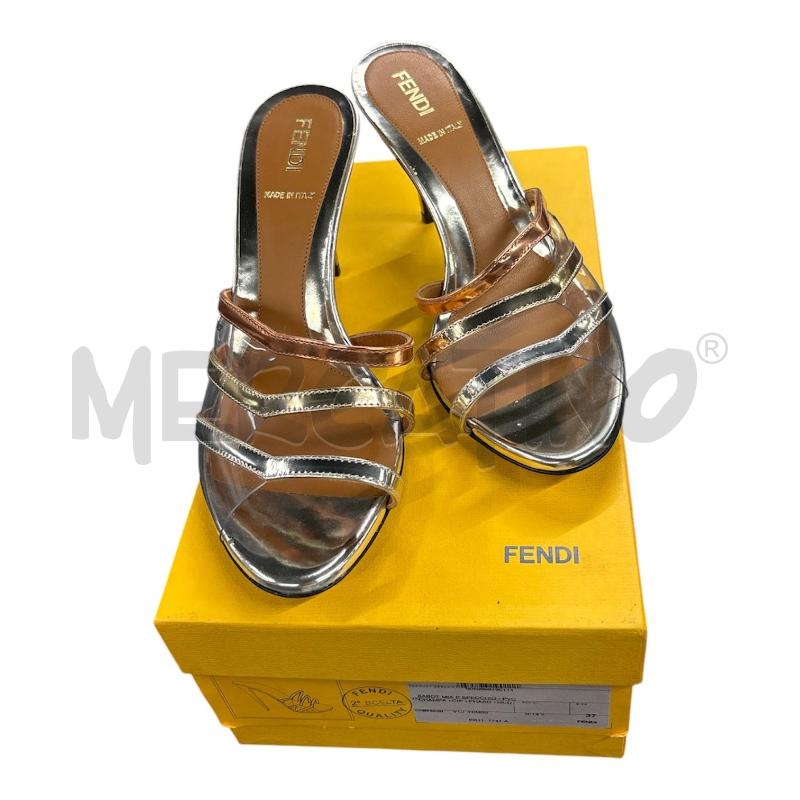 SABOT FENDI SPECCHIO + PVC  | Mercatino dell'Usato Roma-axa-casal palocco 1