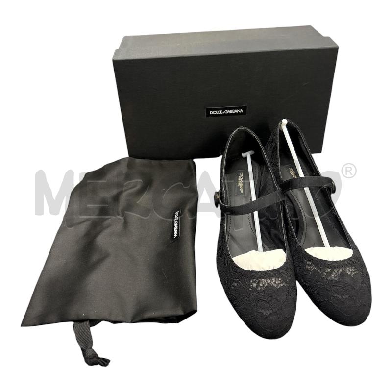 SCARPE DONNA DOLCE E GABBANA NERO PIZZO | Mercatino dell'Usato Roma-axa-casal palocco 1