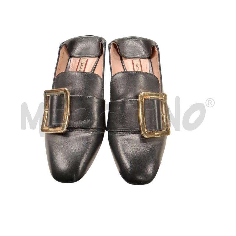 SCARPE DONNA  BALLY NERE FIBBIA | Mercatino dell'Usato Roma-axa-casal palocco 1