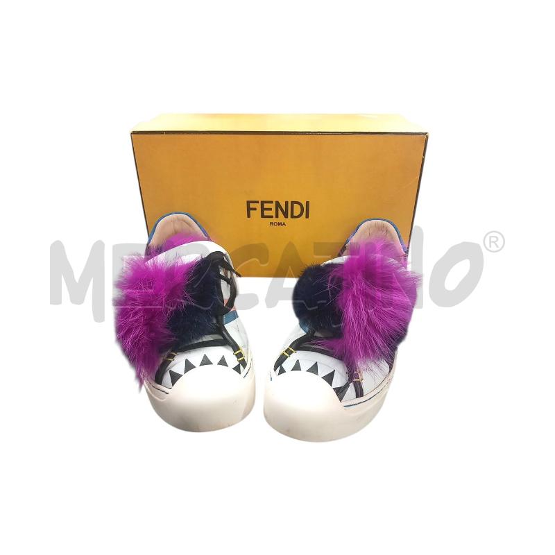 SCARPE DONNA  FENDI  MONSTER | Mercatino dell'Usato Roma-axa-casal palocco 1