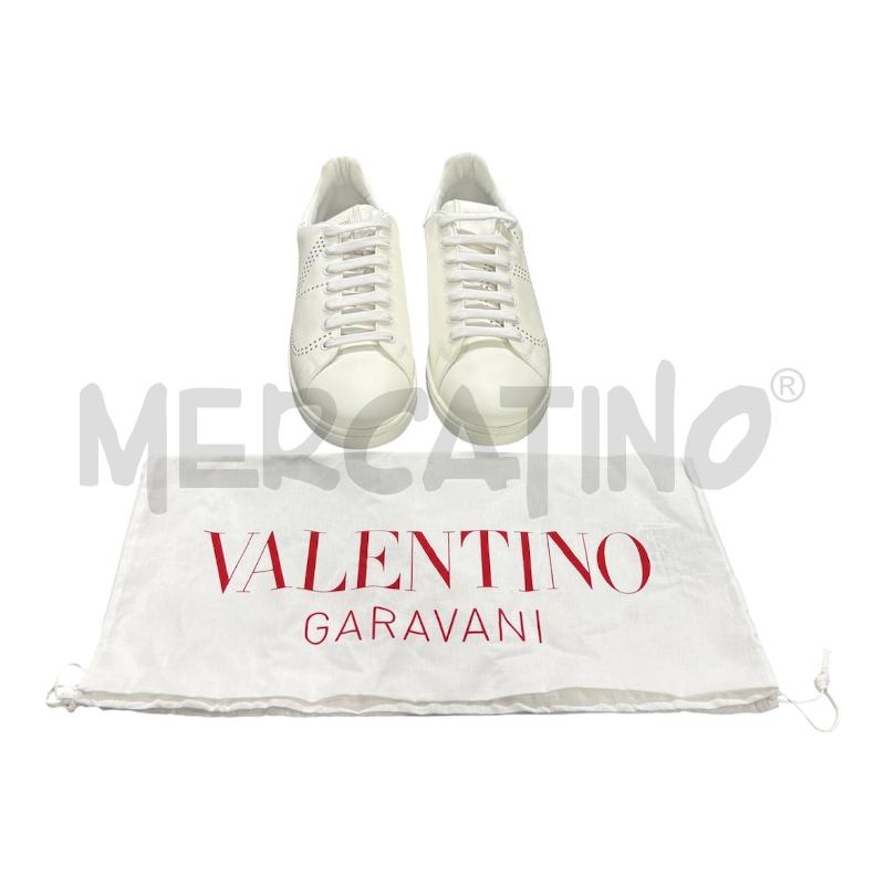 SCARPE UOMO VALENTINO BIANCA | Mercatino dell'Usato Roma-axa-casal palocco 1