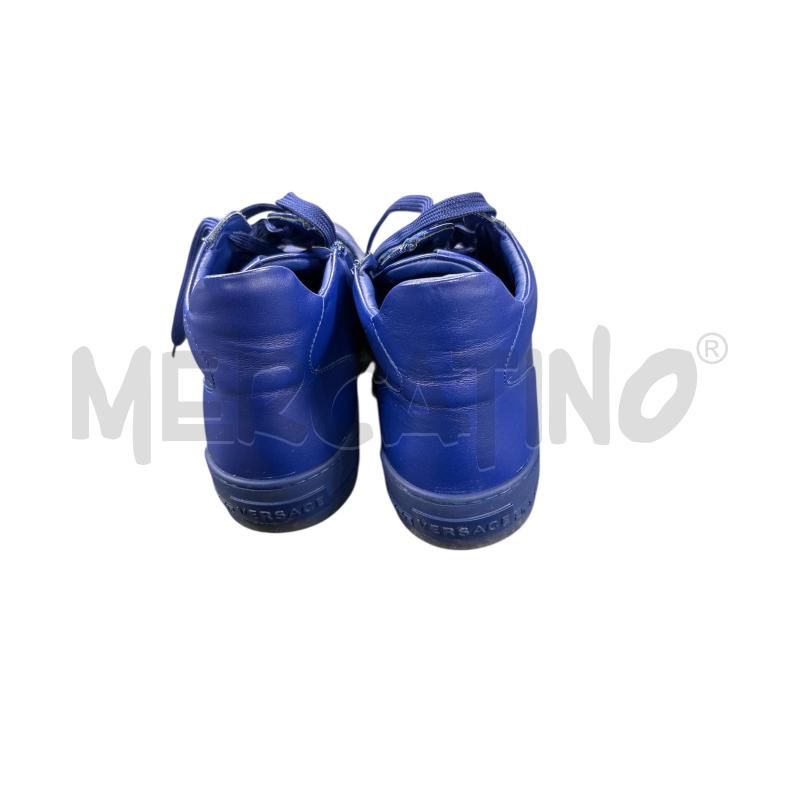 SCARPE UOMO VERSACE BLU  | Mercatino dell'Usato Roma-axa-casal palocco 3