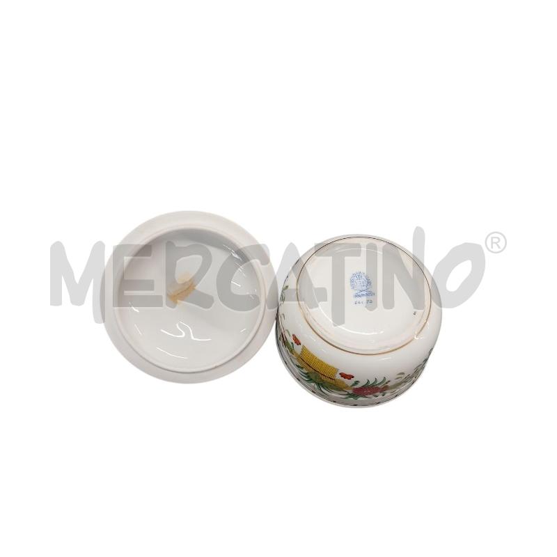 SCATOLINA HEREND FIORI BLU DEC DORATO  | Mercatino dell'Usato Roma-axa-casal palocco 3
