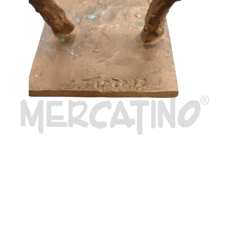 SCULTURA CAVALLO BRONZO VIBA 89' | Mercatino dell'Usato Roma-axa-casal palocco 2