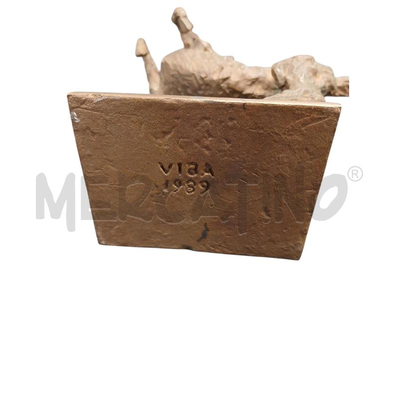 SCULTURA CAVALLO BRONZO VIBA 89' | Mercatino dell'Usato Roma-axa-casal palocco 3