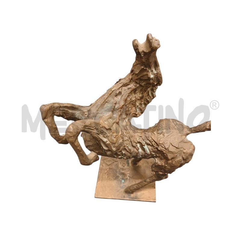 SCULTURA CAVALLO BRONZO VIBA 89' | Mercatino dell'Usato Roma-axa-casal palocco 4