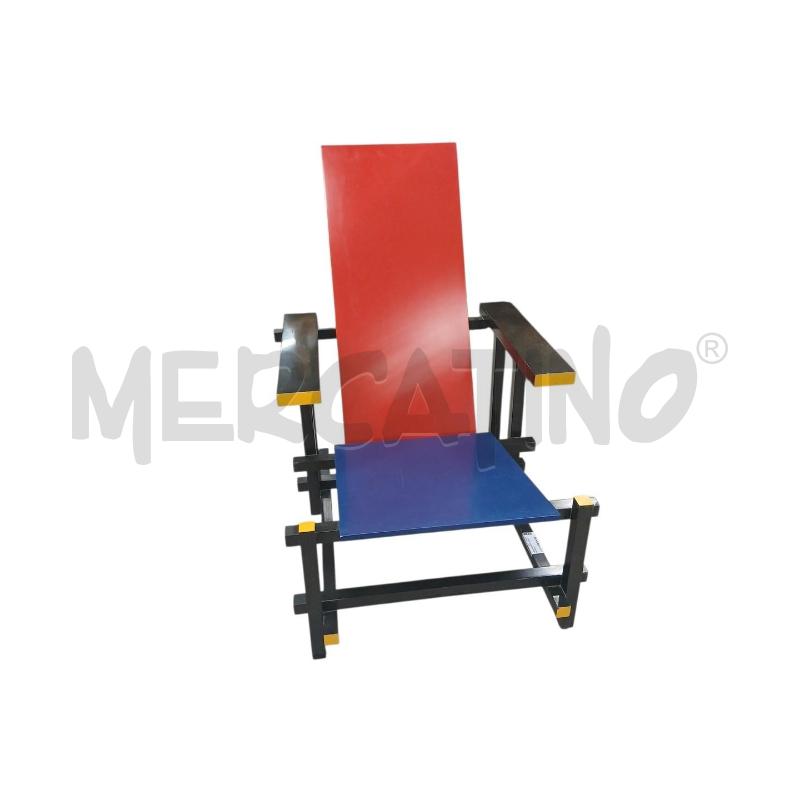 SEDIA BAUHAUS GERRIT RIETVELD | Mercatino dell'Usato Roma-axa-casal palocco 1