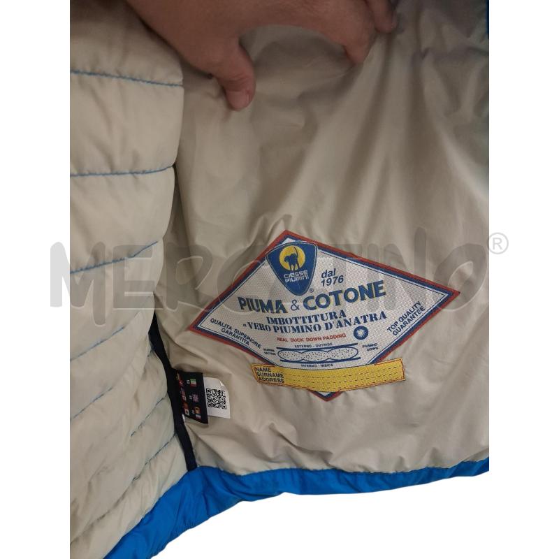SMANICATO UOMO  CIESSE BIANCO AZZURRO | Mercatino dell'Usato Roma-axa-casal palocco 2