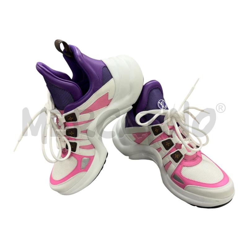 SNEAKERS DONNA ARCHLIGHT LV ROSA BIANCA | Mercatino dell'Usato Roma-axa-casal palocco 2
