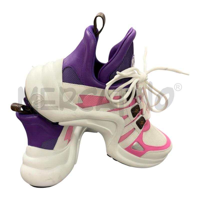 SNEAKERS DONNA ARCHLIGHT LV ROSA BIANCA | Mercatino dell'Usato Roma-axa-casal palocco 3