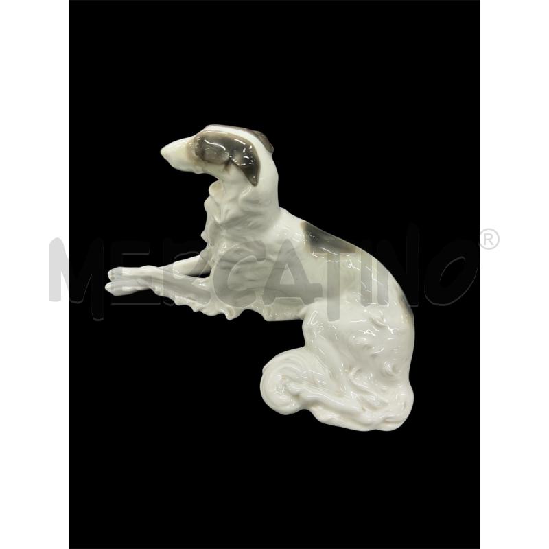 STATUETTA CANE VIENNA BORZOI | Mercatino dell'Usato Roma-axa-casal palocco 1