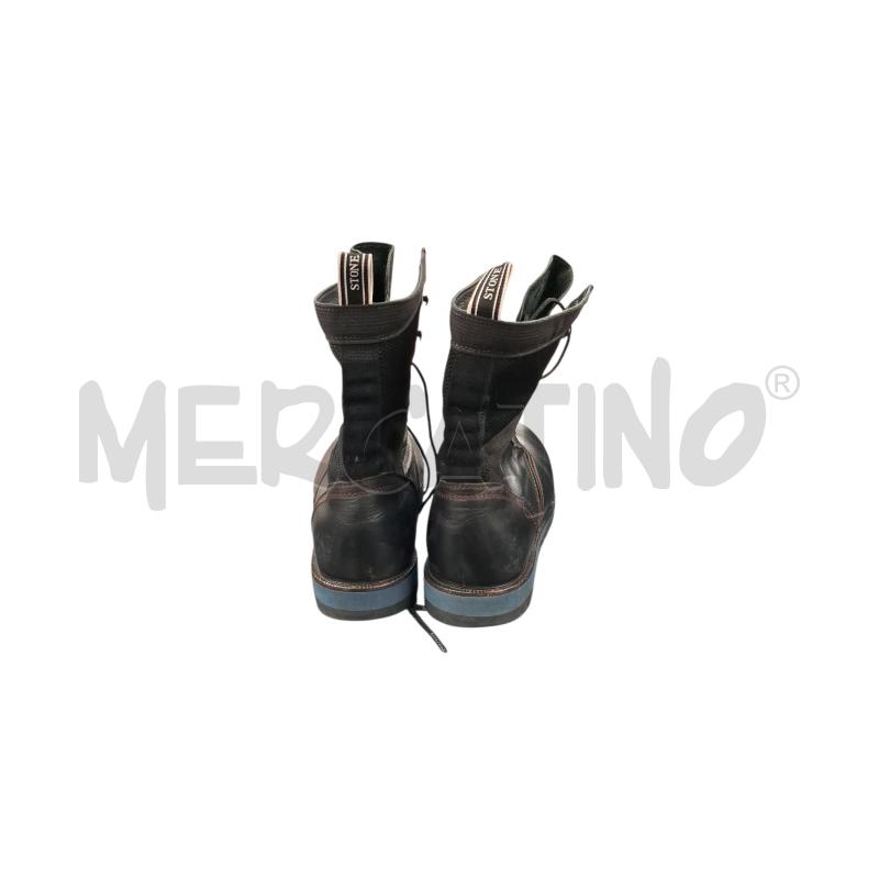 STIVALETTI UOMO  STONE ISLAND NERO | Mercatino dell'Usato Roma-axa-casal palocco 2