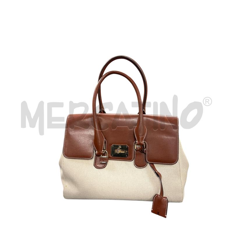 TRACOLLA DONNA LUISA SPAGNOLI BEIGE MARR | Mercatino dell'Usato Roma-axa-casal palocco 1