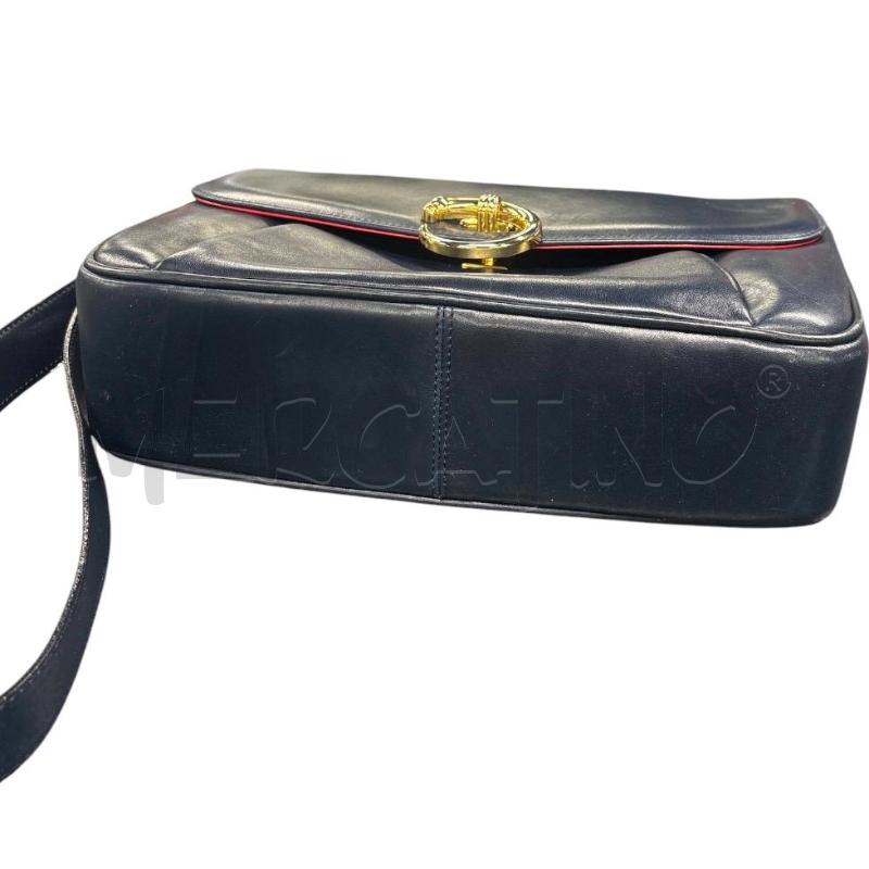 TRACOLLA DONNA PANTHÈRE DI CARTIER BLU PELLE | Mercatino dell'Usato Roma-axa-casal palocco 2
