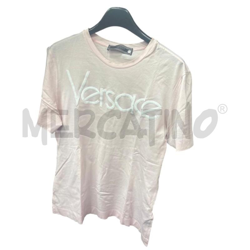 T SHIRT DONNA VERSACE ROSA | Mercatino dell'Usato Roma-axa-casal palocco 1