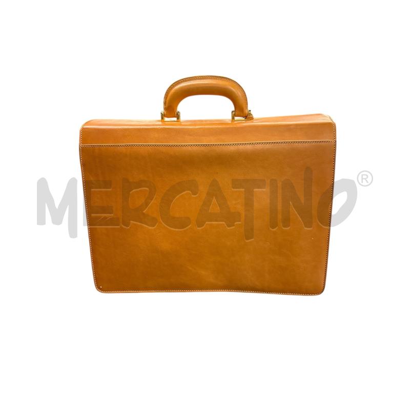 VALIGETTA PELLE  ACQUASCUTUM  MARR  | Mercatino dell'Usato Roma-axa-casal palocco 2