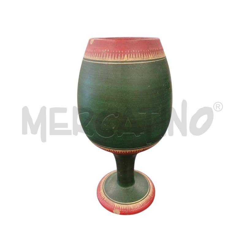 VASO A COPPA DERUTA VOLPI EPOCA DIFETTINI | Mercatino dell'Usato Roma-axa-casal palocco 2
