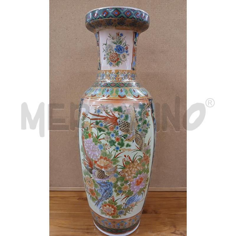 VASO CERAMICA CINA UCCELLI GRANDE | Mercatino dell'Usato Roma-axa-casal palocco 1