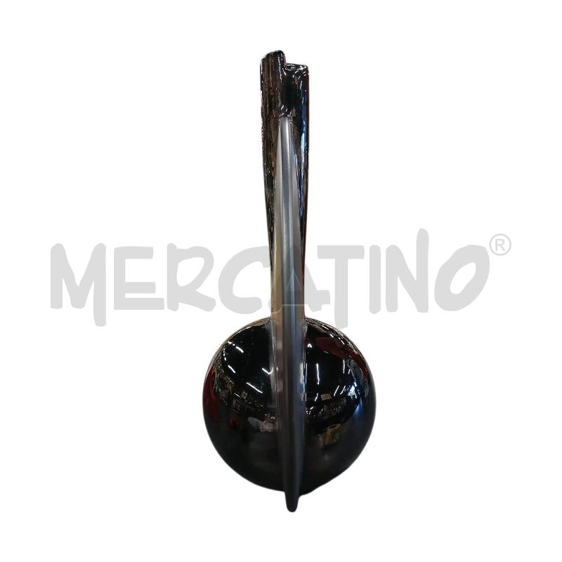 VASO CERAM NERO LUCIDO/SATINATO TONDEGGIANTE  | Mercatino dell'Usato Roma-axa-casal palocco 2