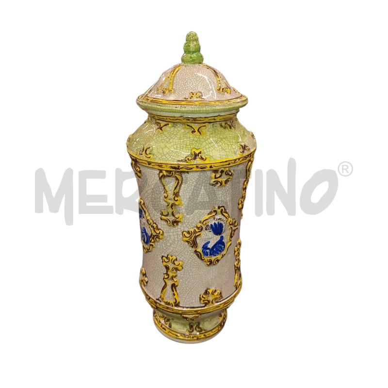 VASO CER DEC GIALLI CON TAPPO | Mercatino dell'Usato Roma-axa-casal palocco 1