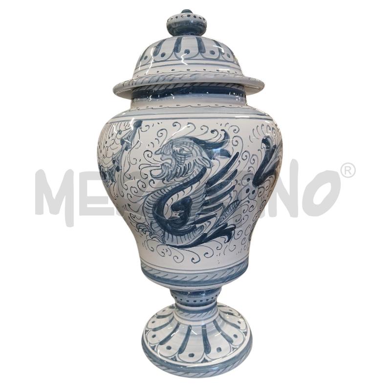 VASO CER PERUGIA DEC BLU  | Mercatino dell'Usato Roma-axa-casal palocco 1