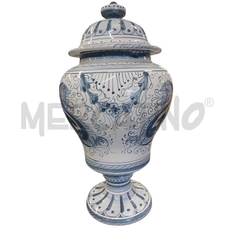 VASO CER PERUGIA DEC BLU  | Mercatino dell'Usato Roma-axa-casal palocco 2