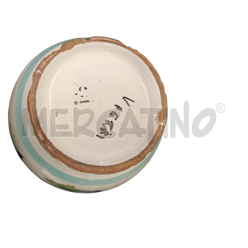 VASO CER VIETRI DEC SPIGHE | Mercatino dell'Usato Roma-axa-casal palocco 5