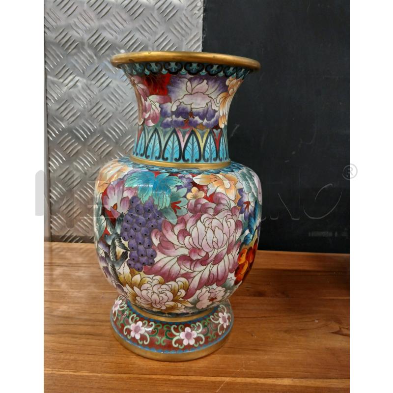 VASO CLOISONNET GRANDE | Mercatino dell'Usato Roma-axa-casal palocco 1