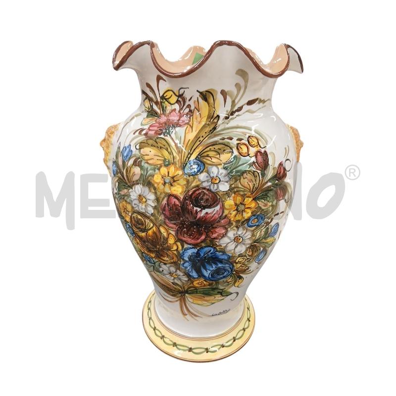 VASO GRANDE ALTO FIORI MAN VOLTI CASTELLI | Mercatino dell'Usato Roma-axa-casal palocco 1