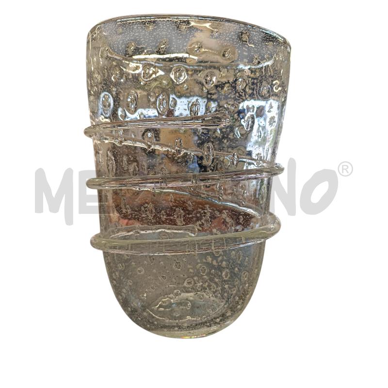 VASO MURANO GOCCE SPIRALE | Mercatino dell'Usato Roma-axa-casal palocco 2