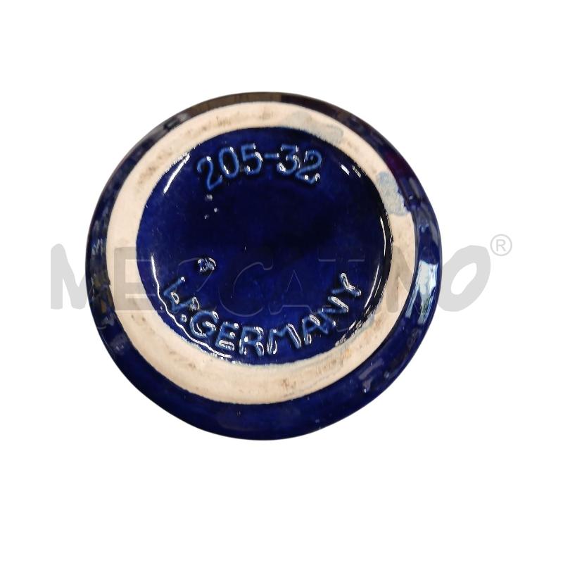 VASO W.GERMANY BLU DEC BIANCO COLATO  | Mercatino dell'Usato Roma-axa-casal palocco 2