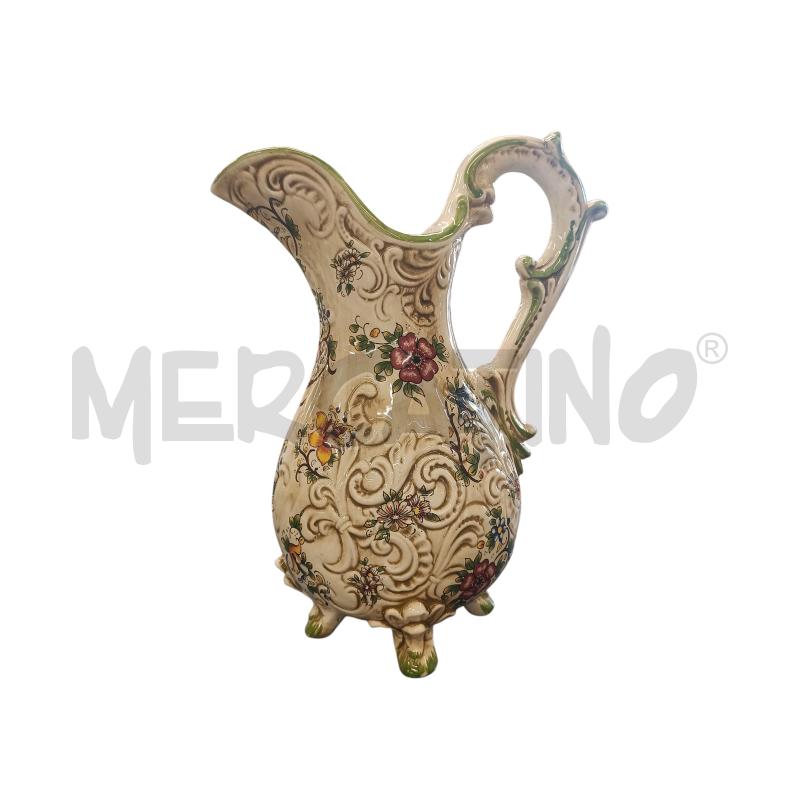 VERSATOIO CDM 4 PIEDINI CREMA DEC FIORI | Mercatino dell'Usato Roma-axa-casal palocco 1