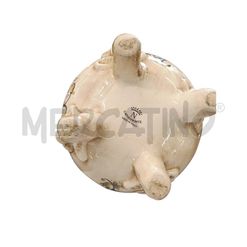 VERSATOIO CDM 4 PIEDINI CREMA DEC FIORI | Mercatino dell'Usato Roma-axa-casal palocco 2