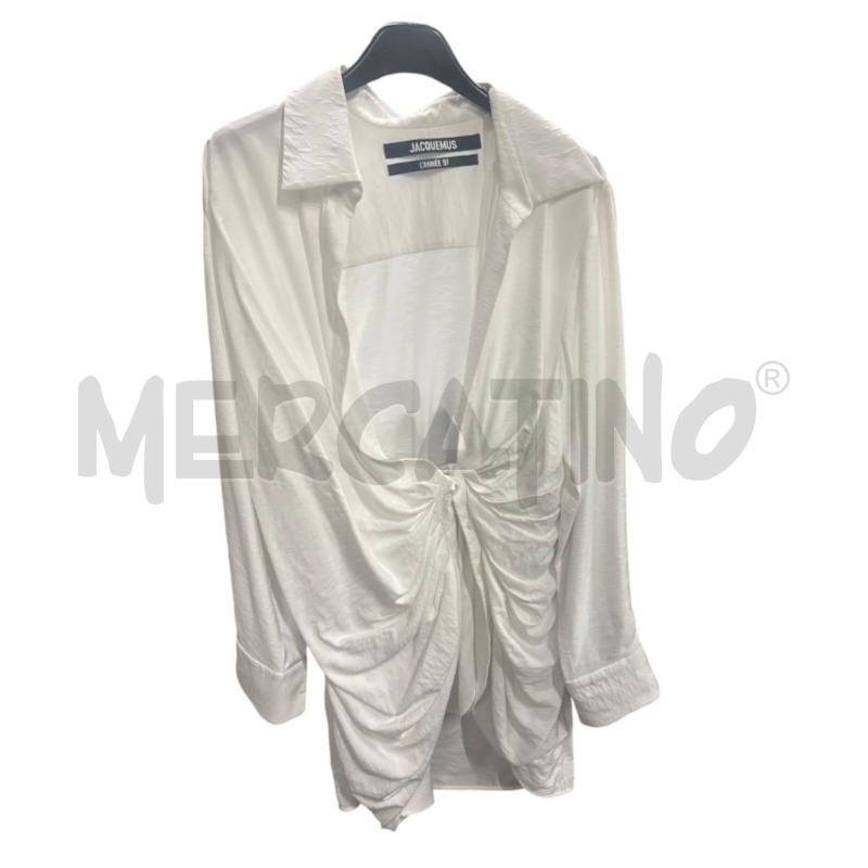 VESTITO DONNA JACQUEMUS BIANCO | Mercatino dell'Usato Roma-axa-casal palocco 1