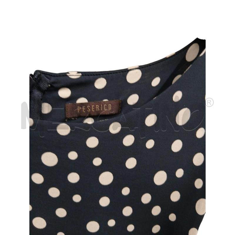 VESTITO DONNA PERSICO BLU POIS | Mercatino dell'Usato Roma-axa-casal palocco 2