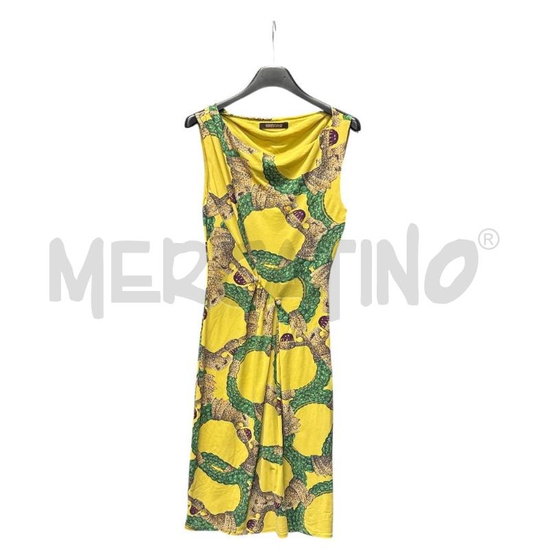 VESTITO DONNA ROBERTO CAVALLI GIALLO | Mercatino dell'Usato Roma-axa-casal palocco 1